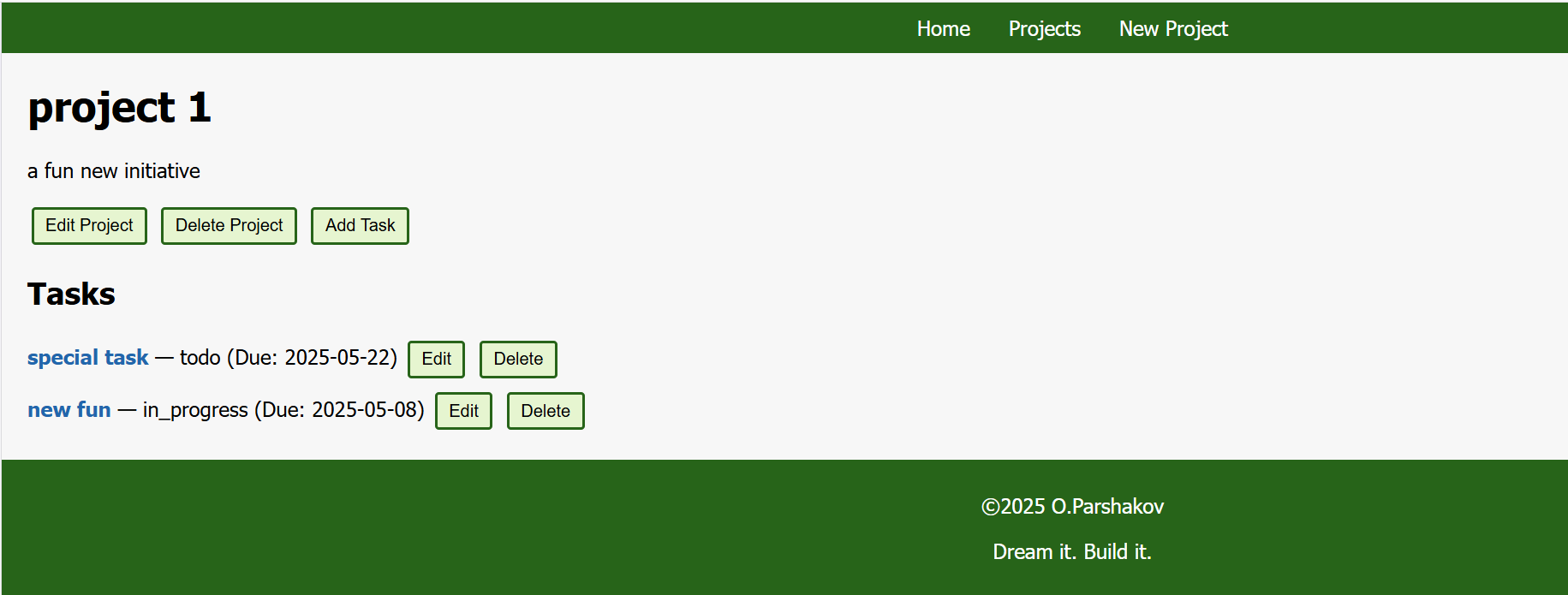 DRF website screenshot